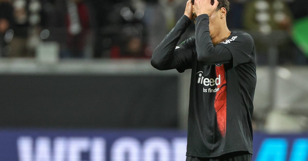  Ein gebrauchter Tag für Eintracht Frankfurt. (Foto: IMAGO / osnapix)