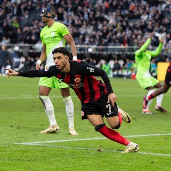  Omar Marmoush ist der beste Torschütze der SGE. (Foto; IMAGO / Sven Simon)