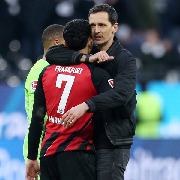  Toppmöller würde seinen Topspielern raten, Frankfurt nicht zu schnell zu verlassen. (Foto: IMAGO / Thomas Frey)