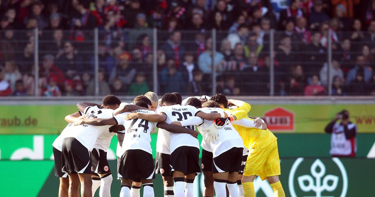  Die Frankfurter Eintracht kann die Weichen für einen guten Saisonabschluss stellen. (Foto: IMAGO / foto2press)