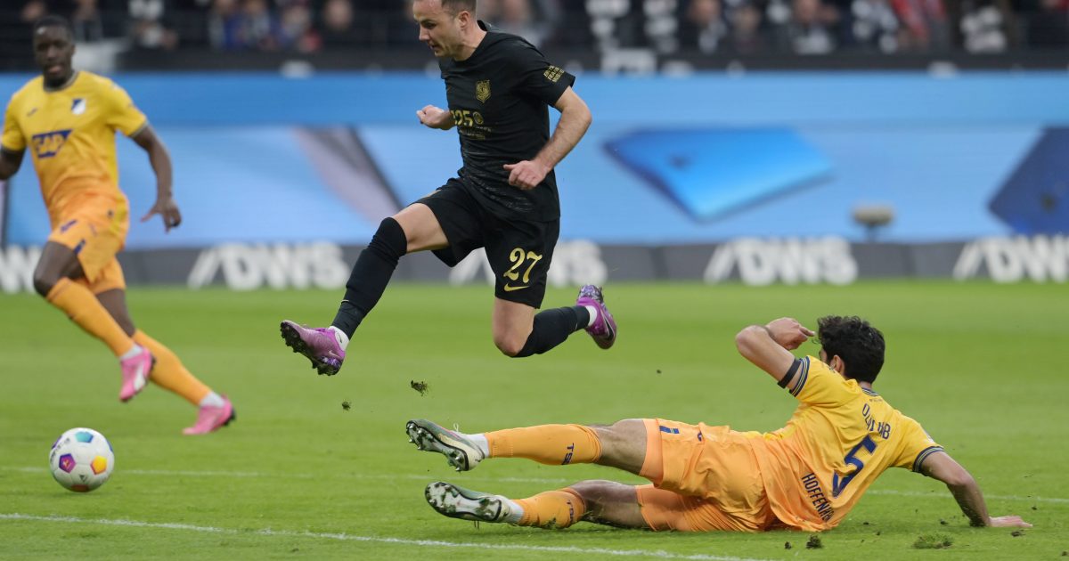  Genie und Wahnsinn liegen auch bei Mario Götze oft beieinander. Gegen Hoffenheim hat er wieder zu alter Stärke zurückgefunden (Bild: IMAGO / HJS)