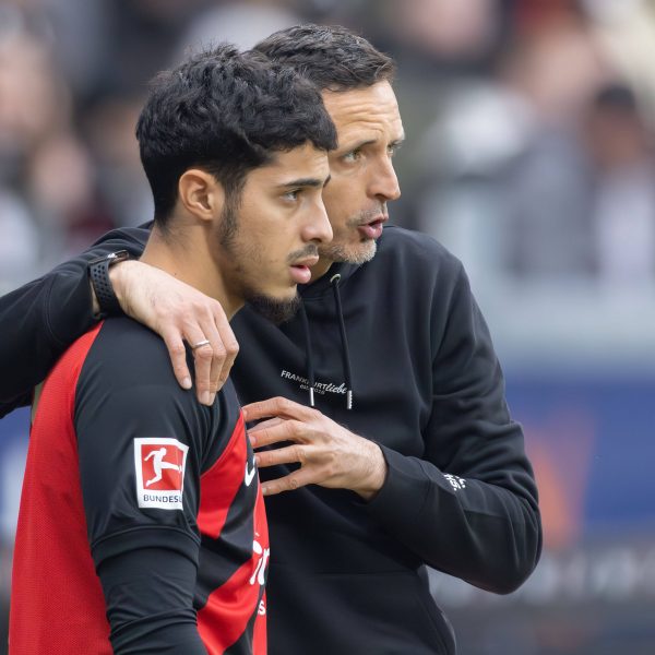  Fares Chaibi steht unter Dino Toppmöller im Konkurrenzkampf (Foto: IMAGO / Kessler-Sportfotografie)