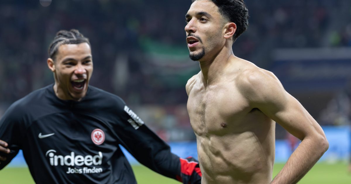  Hugo Ekitike (links) und Omar Marmoush: die Zukunft des Eintracht-Sturms? (Foto: IMAGO / Kessler-Sportfotografie)