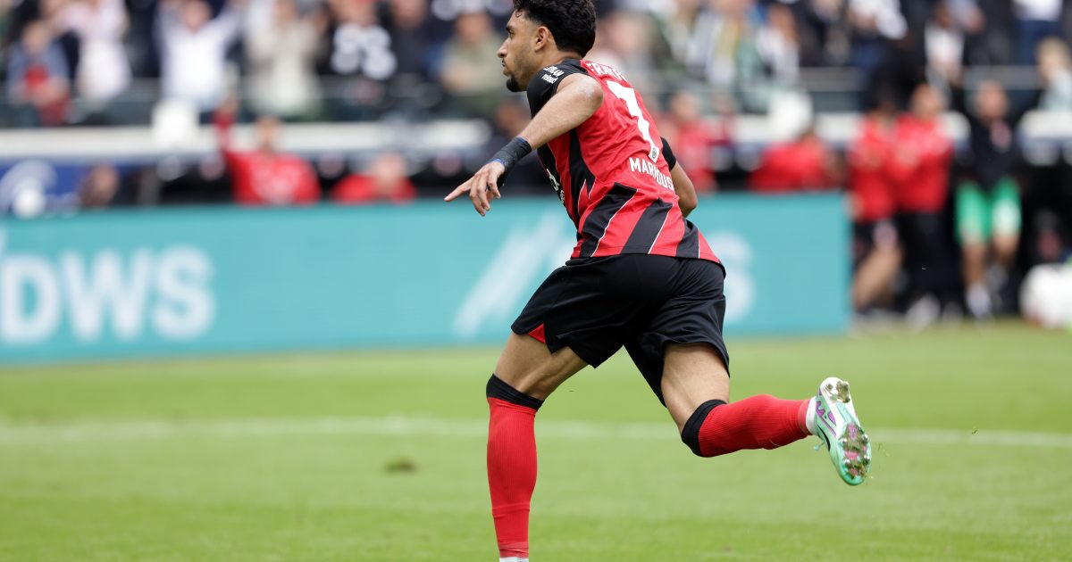 Omar Marmoush bewundert Ronaldo. (Bild: Heiko Rhode)