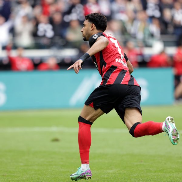 Omar Marmoush bewundert Ronaldo. (Bild: Heiko Rhode)