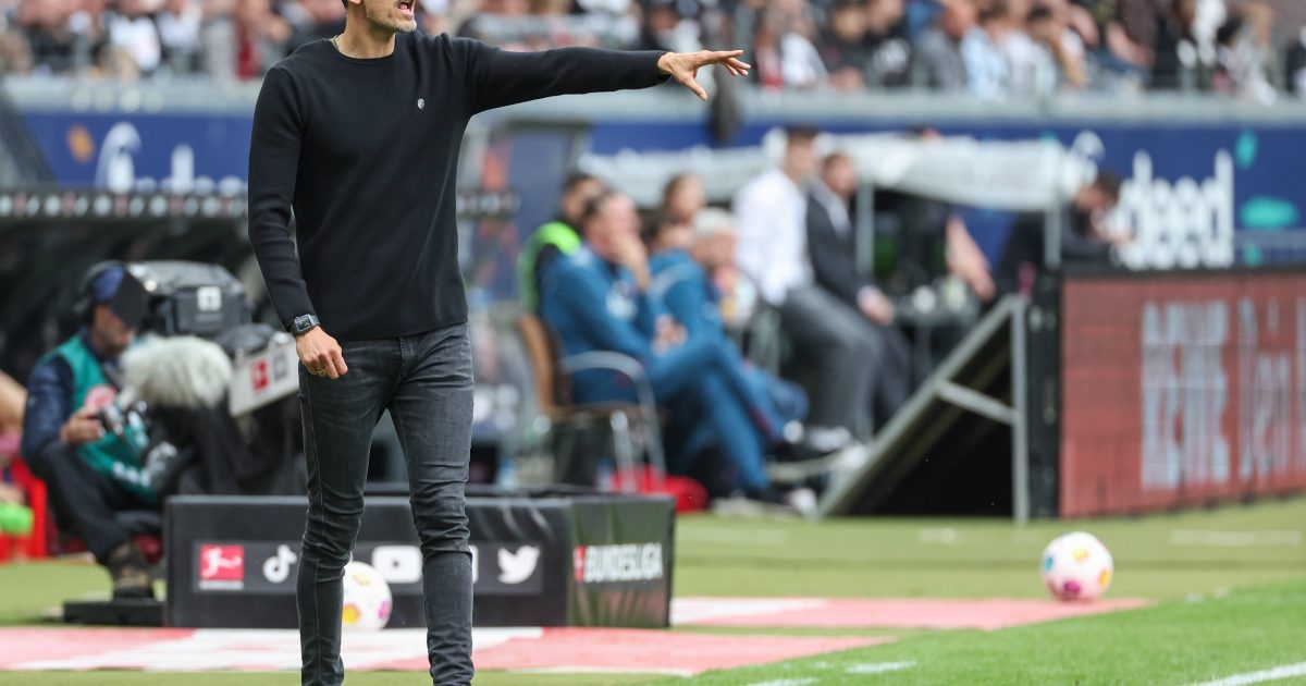 Sollte Toppmöller mit der Eintracht Platz sechs sichern, wäre es das zweitbeste Bundesligaergebnis seit 30 Jahren. (Foto: IMAGO / osnapix)