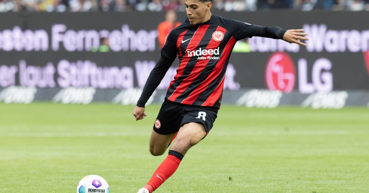 Farès Chaibi konnte für die Eintracht zwei Tore erzielen und sechs weitere vorbereiten. (Foto: IMAGO / Kessler-Sportfotografie)