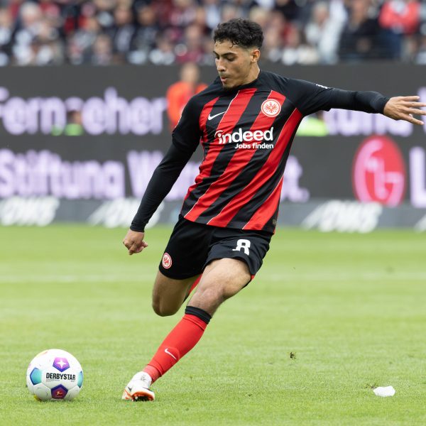  Farès Chaibi konnte für die Eintracht zwei Tore erzielen und sechs weitere vorbereiten. (Foto: IMAGO / Kessler-Sportfotografie)