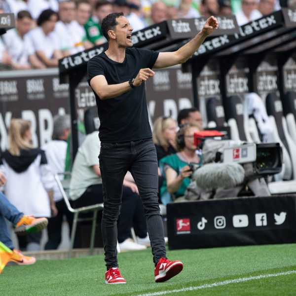  Von 46 Pflichtspielen in dieser Saison, konnte Dino Toppmöller mit der SGE 17 Spiele gewinnen, 15 mal unentschieden spielen und 14 mal wurde verloren. (Foto: IMAGO / Sven Simon)