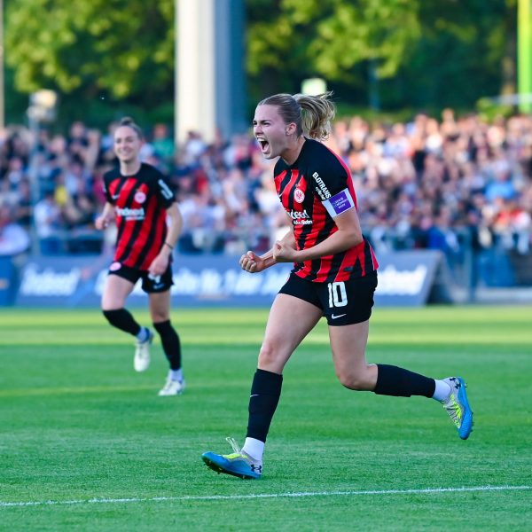  Laura Freigang schoss die SGE nach Europa. (Foto: IMAGO / eu-images)