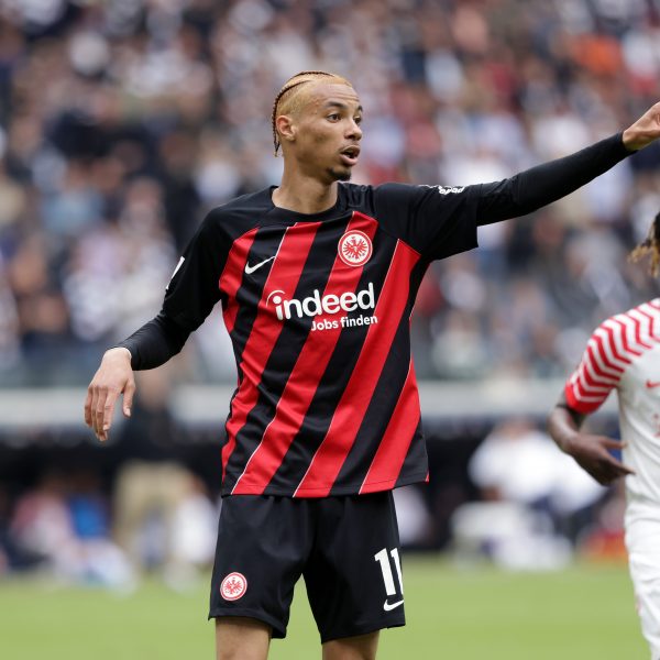  Mit vier Toren hat Ekitiké nun bereits genauso häufig für Frankfurt getroffen, wie für Paris - Dort brauchte er aber mehr doppelt so viele Spiele. (Bild: Foto Rhode)