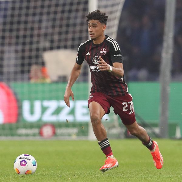  Kommt von Nürnberg zur Eintracht: Nathaniel Brown (Foto: IMAGO / Jan Huebner)