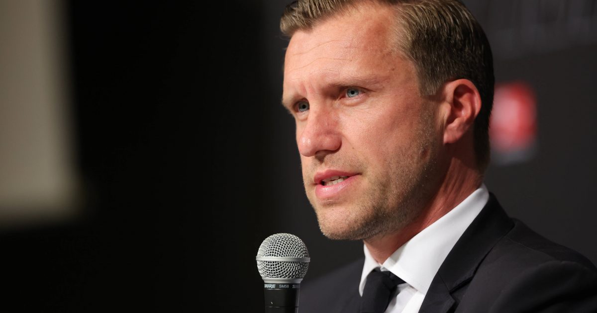 Markus Krösche ist seit Juni 2021 Sportvorstand der SGE. (Foto: IMAGO / AFLOSPORT)