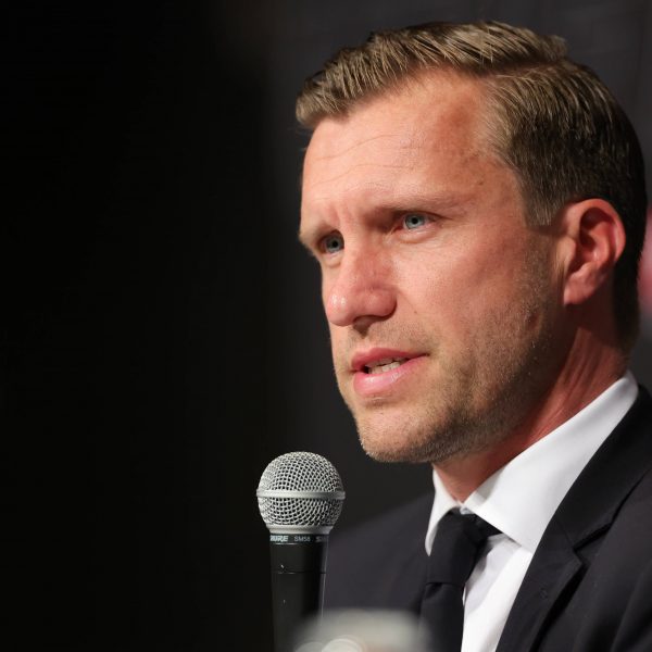  Markus Krösche ist seit Juni 2021 Sportvorstand der SGE. (Foto: IMAGO / AFLOSPORT)