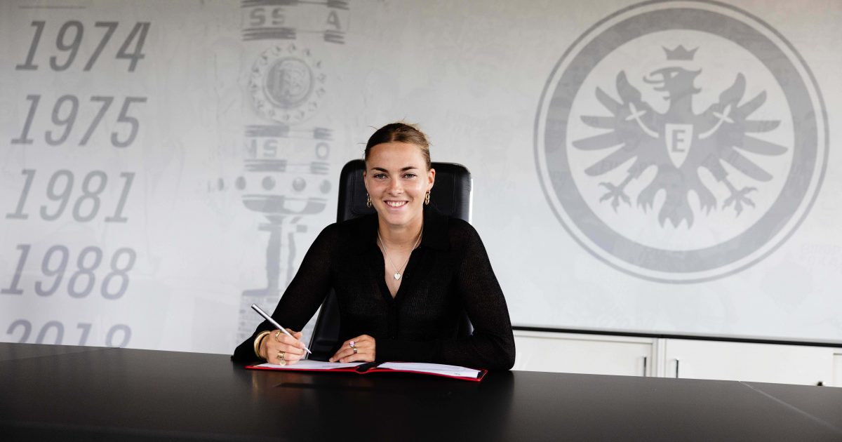  Laura Freigang spielt seit 2018 in Frankfurt. (Foto: Eintracht Frankfurt)