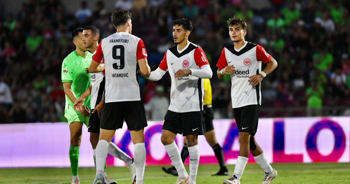 Die Eintracht gewinnt auch das zweite Spiel im Trainingslager. Besonders Igor Matanović (li.) überzeugte. (Foto: IMAGO / Agencia-MexSport)