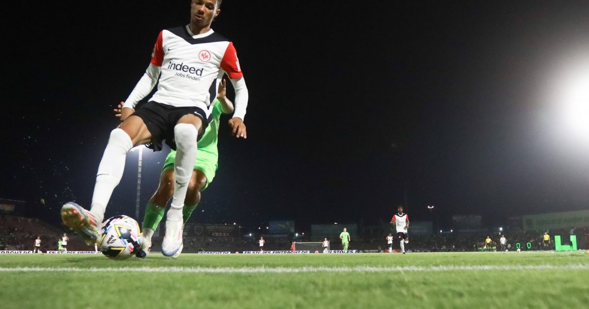  Hugo Ekitiké ist eine der großen Sturm-Hoffnungen der SGE. (Foto: IMAGO / Agencia-MexSport)