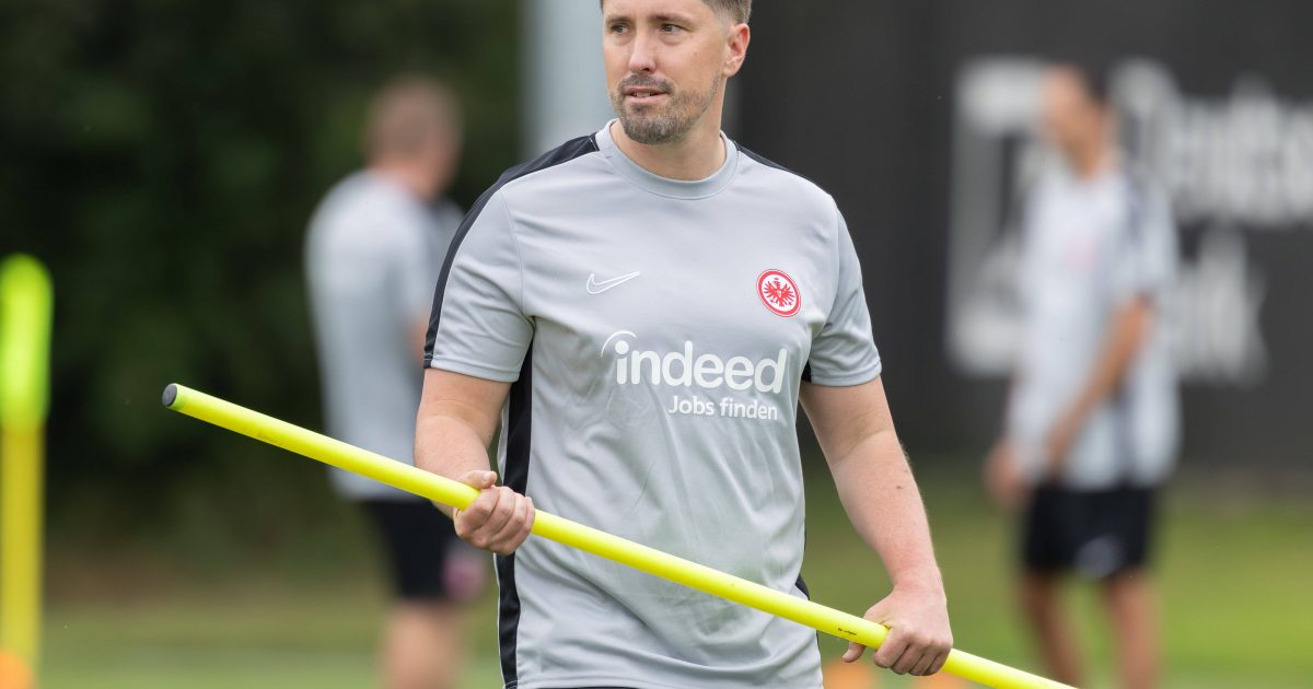  Ab dieser Saison für die SGE an der Seitenlinie - Co-Trainer Jan Fießer. (Foto: IMAGO / Kessler-Sportfotografie)