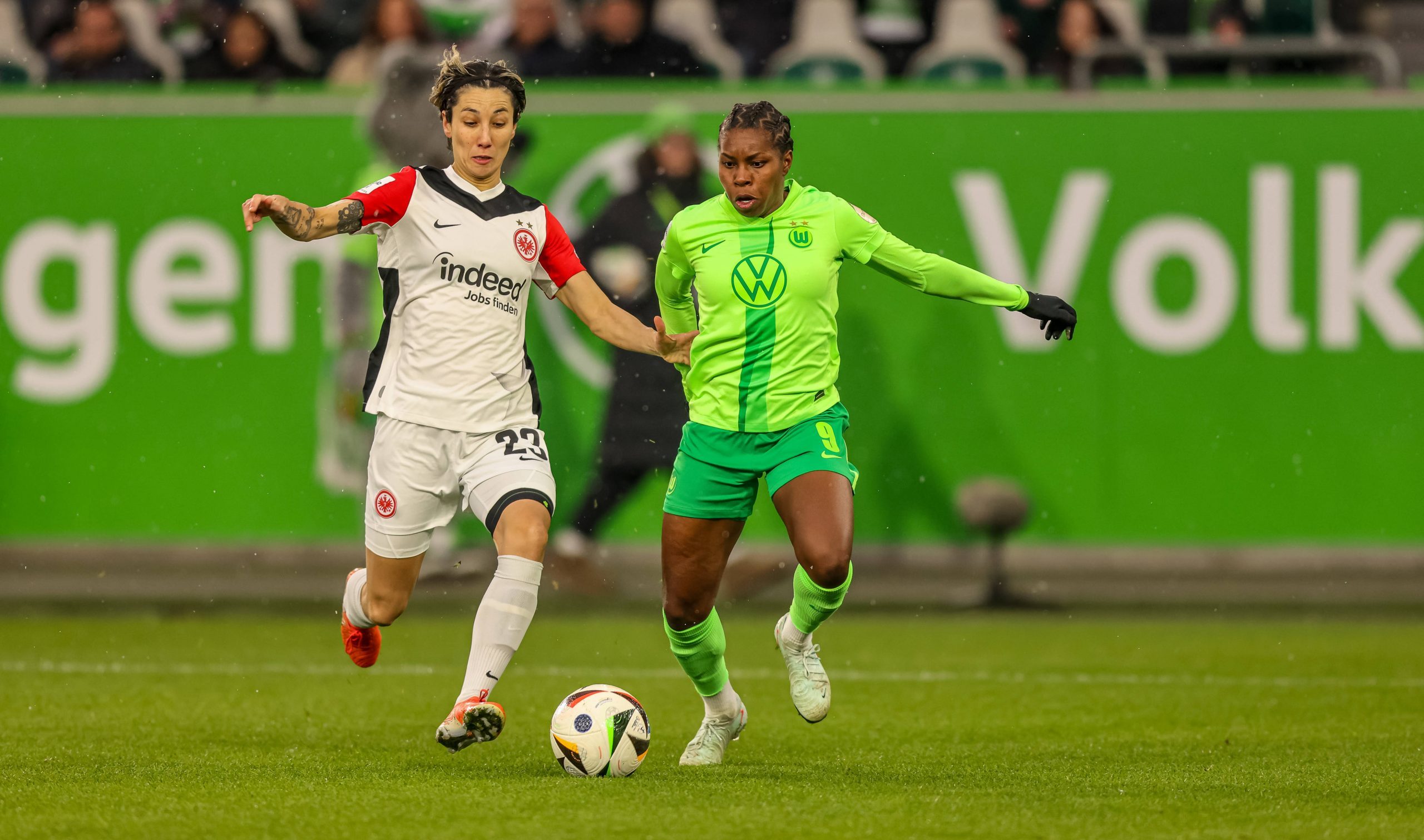sge spiel heute Eintracht-Frauen gehen im Top-Spiel bereits vor der Pause baden