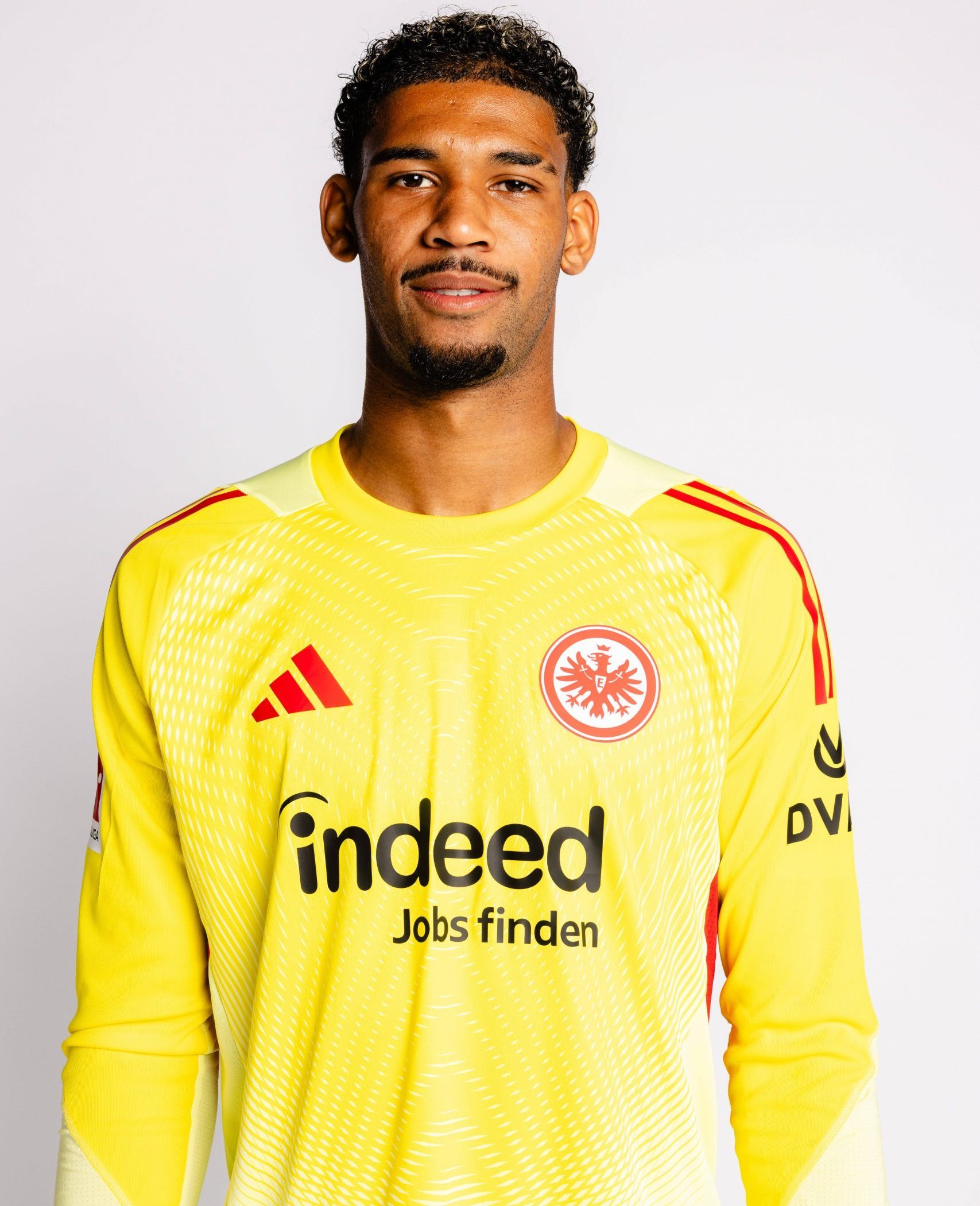 Torwart Kaua Santos - Eintracht Frankfurt, Porträttermin 2025 2026, GER Eintracht Frankfurt, Porträttermin 2025 2026, GER ***