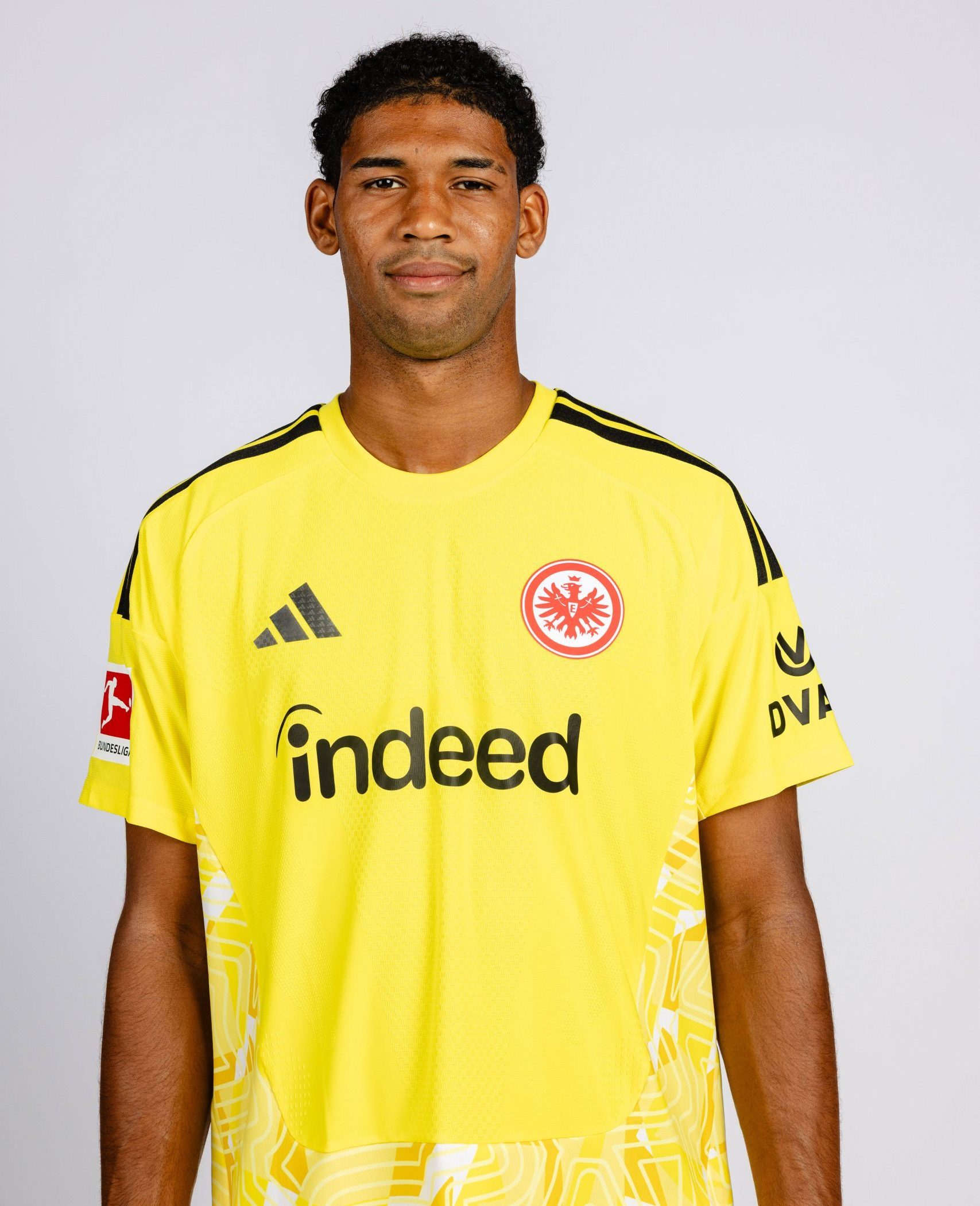 Torwart Kaua Santos Eintracht Frankfurt - Eintracht Frankfurt Porträttermin 2026 2027 Eintracht Frankfurt Porträttermin 2026 2027 SGE *** Goalkeeper Kaua Santos Eintracht Frankfurt Eintracht Frankfurt Photo Shoot 2026 2027 Eintracht Frankfurt Photo Shoot 2026 2027 SGE