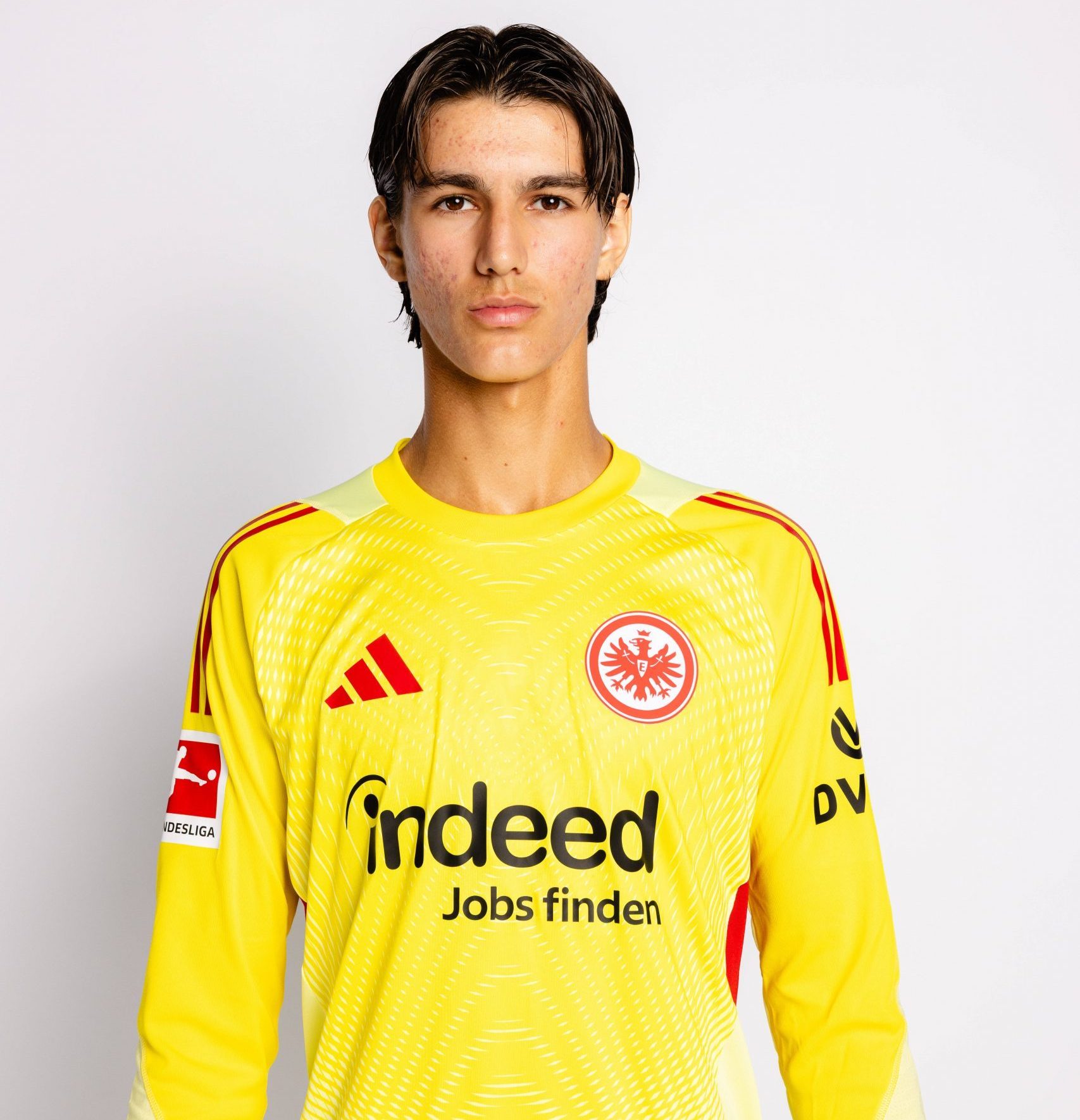 Torwart Amil Siljevic - Eintracht Frankfurt, Porträttermin 2025 2026, GER Eintracht Frankfurt, Porträttermin 2025 2026, GER ***