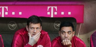 Waren in München nicht nur auf der Ersatzbank zu finden: Marco Russ (li.) und Marco Fabián.